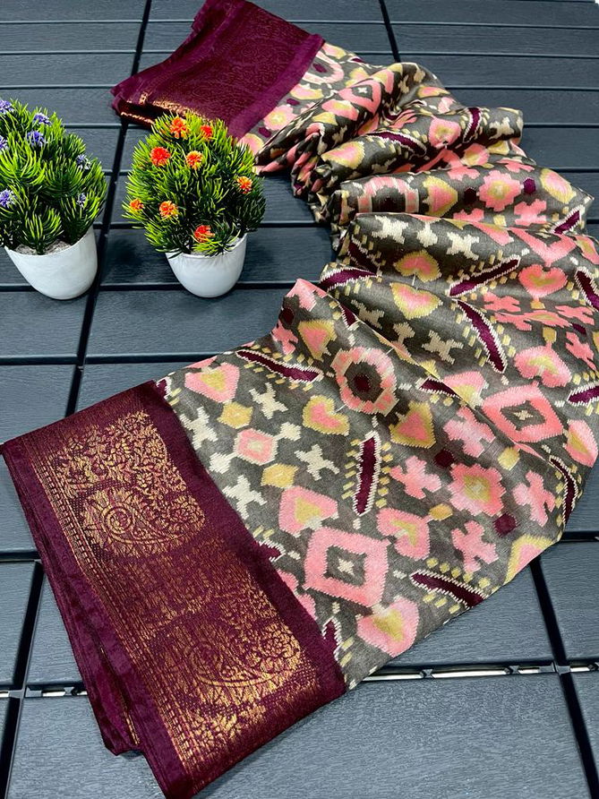 Wow Patola Printed Designer Non Catalog Sarees